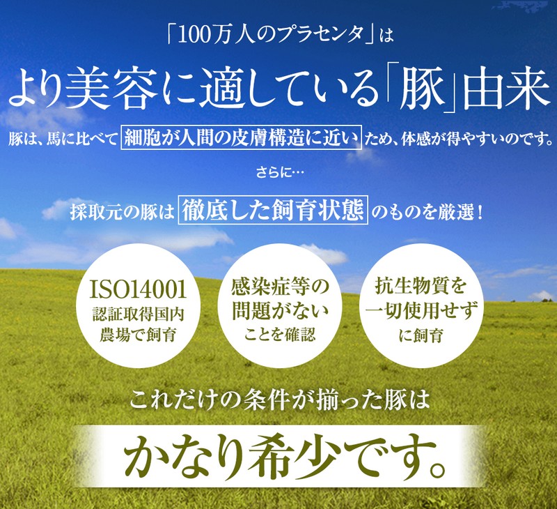 100万人のプラセンタ情報サイト